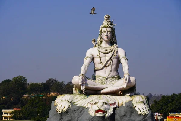 Ινδουιστικό Άγαλμα Του Θεού Shiva Εικόνες Υψηλής Ευκρίνειας — Φωτογραφία Αρχείου