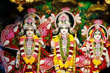 Ickon tapınağındaki Krishna heykeli