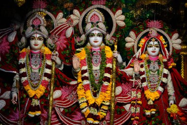 Ickon tapınağındaki Krishna heykeli