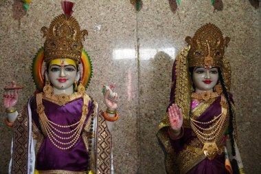 Hindu tanrısı vishnu heykeli