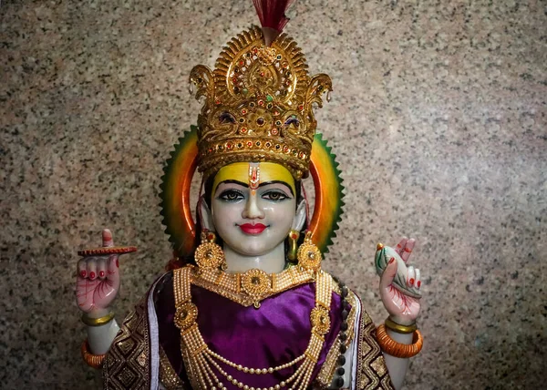 Hinduski Posąg Boga Wisznu — Zdjęcie stockowe
