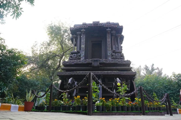 Posąg Klejnotu Hampi Kamienny Rydwan — Zdjęcie stockowe