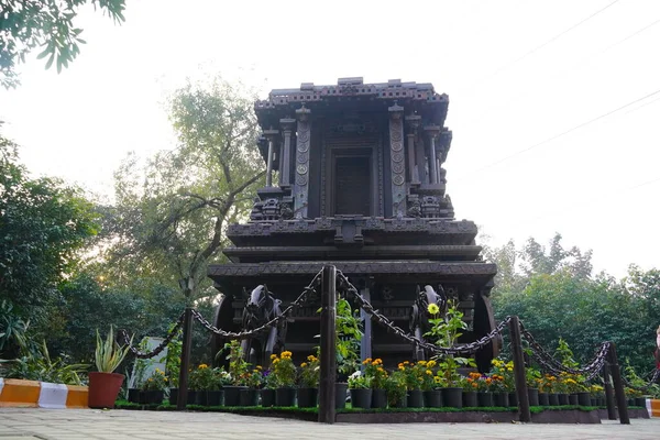 Estátua Jóia Hampi Carruagem Pedra — Fotografia de Stock