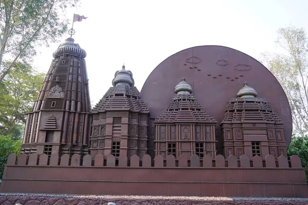 Прапор Храму Джаганнатх Пурі Одіша Індія Одним Чотирьох Місць Паломництва — стокове фото