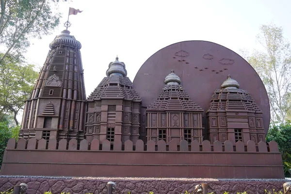 Bandera Del Templo Jagannath Puri Odisha India Uno Los Cuatro —  Fotos de Stock