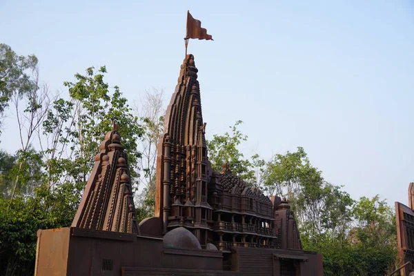 Dwarka Gujarat Ινδία Front View Dwarkadhish Temple — Φωτογραφία Αρχείου