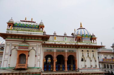 Janakpur dhaam üst yarısı görüntü, sita mata in nepal