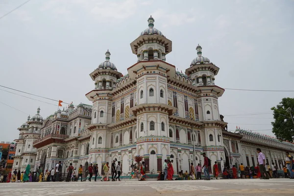 Pałac Urodzenia Sita Mata Janakpur — Zdjęcie stockowe