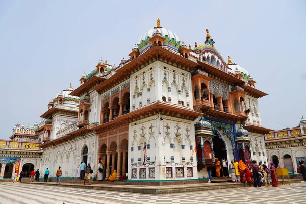 Храм Джанакпура Непале — стоковое фото