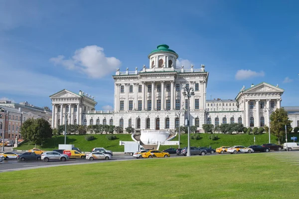 モスクワ ロシア 2021年9月29日 パシュコフの家 ロシア国立図書館 — ストック写真