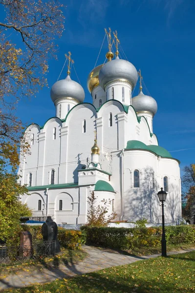 Kathedrale Der Smolenskaja Ikone Der Gottesmutter Nowodewitschij Kloster Moskau Russland — Stockfoto