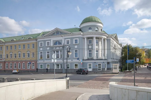 Moskva Rusko Září 2021 Zastoupení Evropské Unie Budova Nábřeží Kadaševské — Stock fotografie