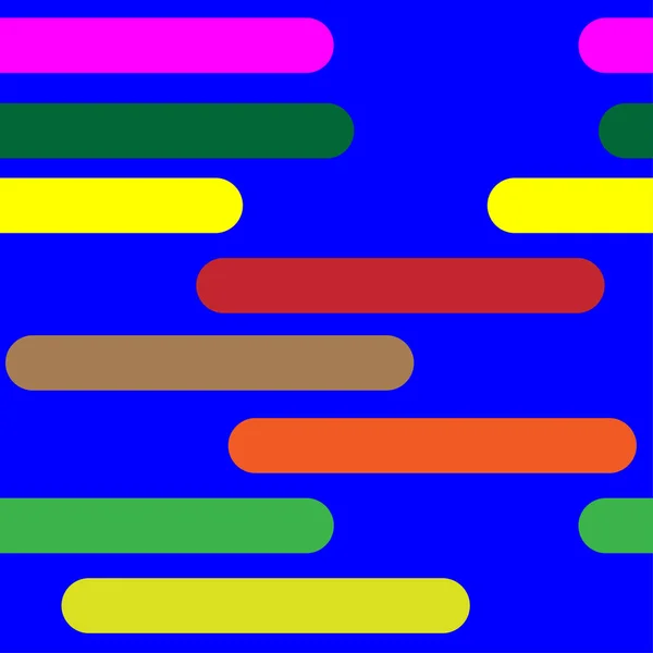 Pattern Colored Lines Blue Background — 스톡 사진
