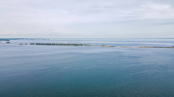 Uma Vista Água Green Bay Wisconsin Longo Grandes Lagos — Fotografia de Stock