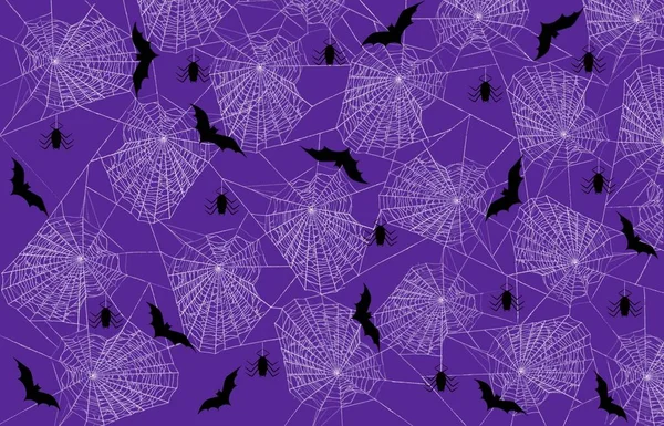 Collection of Spiderweb cobweb and a bat vector illustration. Spiderweb for Halloween design. Spooky, scary and mystical. Hand drawn. Outline illustration. Pattern. . Vector illustration