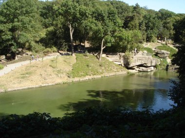 Parktaki gözlem güvertesi