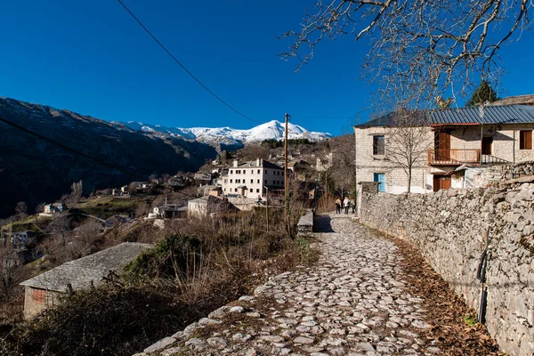 Kallarites Village Traditional Village Epirus Ioannina Greece — Stockfoto