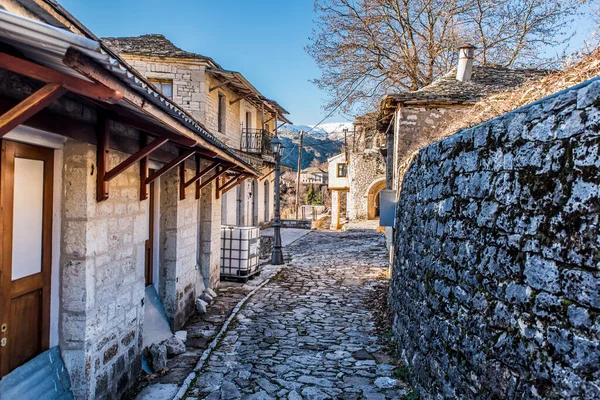 Kallarites Dorp Een Traditioneel Dorp Epirus Ioannina Griekenland — Stockfoto