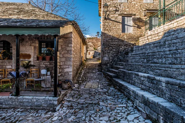 Kallarites Village Traditional Village Epirus Ioannina Greece — Stock Photo, Image