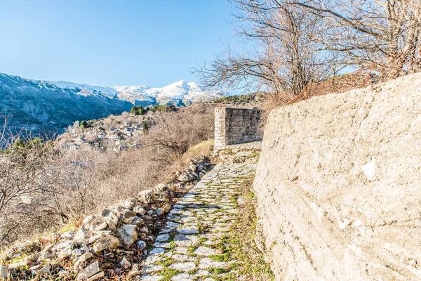 Kallarites Dorp Een Traditioneel Dorp Epirus Ioannina Griekenland — Stockfoto