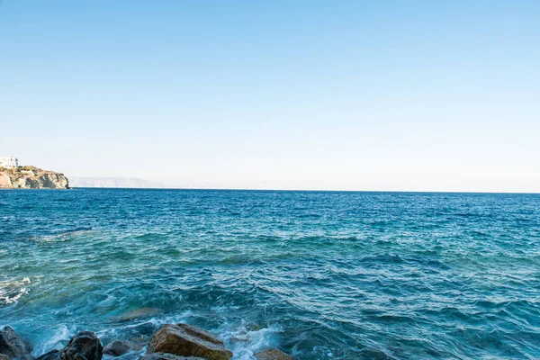 Syros Port Beautiful Day Cyclades Aegean Greece — Foto de Stock