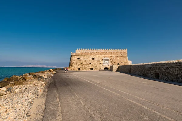 Koules Fortress Heraklion City Beautiful Day Crete Greece — 图库照片