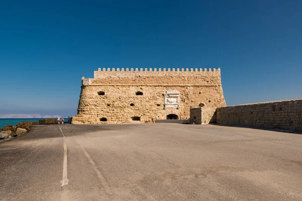 Koules Fortress Heraklion City Beautiful Day Crete Greece — 图库照片