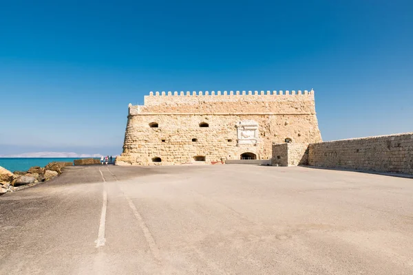 Koules Fortress Heraklion City Beautiful Day Crete Greece — 스톡 사진