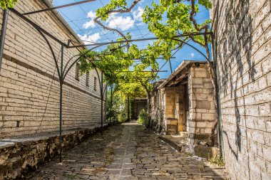 View at the Papingo village, on a summer day, Ioannina, Greece