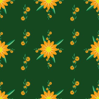 Çiçek deseni, profesyonel, modern, renkli, pürüzsüz ve zarif tasarımlarınız, arka planınız ve dokunuz için tamamen katmanlı, iyi düzenlenmiş ve düzenlenebilir bir şablondur.