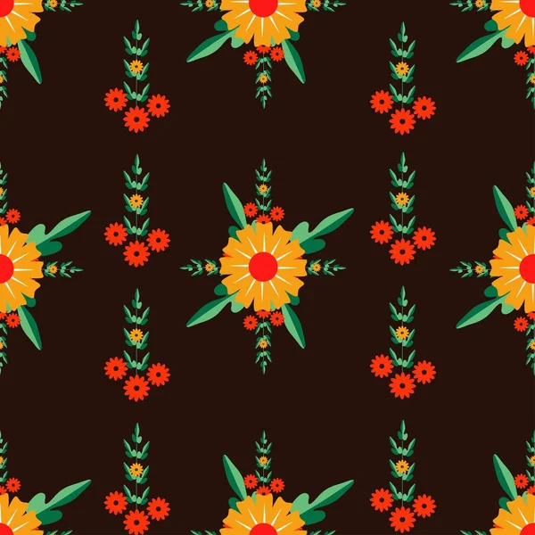 Çiçek deseni, profesyonel, modern, renkli, pürüzsüz ve zarif tasarımlarınız, arka planınız ve dokunuz için tamamen katmanlı, iyi düzenlenmiş ve düzenlenebilir bir şablondur.