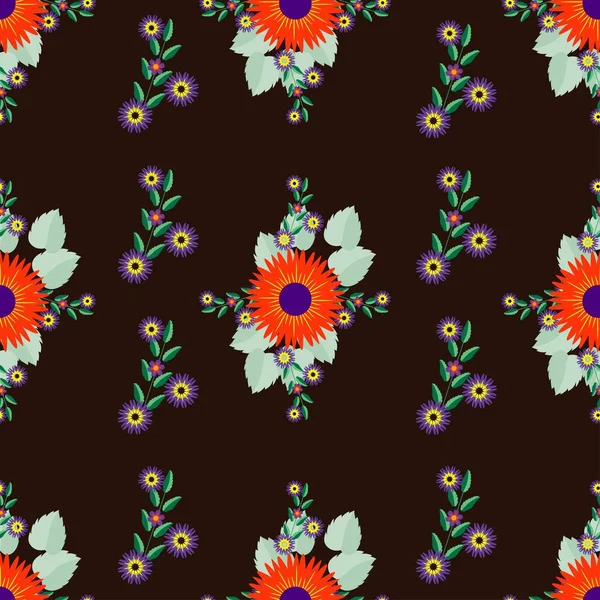 Çiçek deseni, profesyonel, modern, renkli, pürüzsüz ve zarif tasarımlarınız, arka planınız ve dokunuz için tamamen katmanlı, iyi düzenlenmiş ve düzenlenebilir bir şablondur.