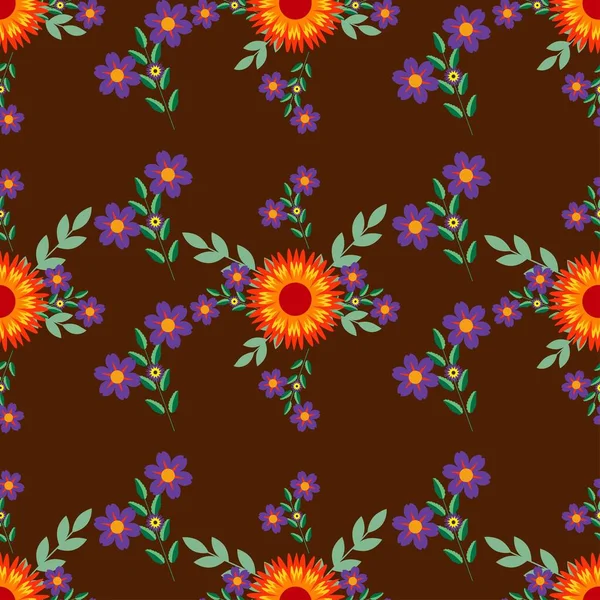 Çiçek deseni, profesyonel, modern, renkli, pürüzsüz ve zarif tasarımlarınız, arka planınız ve dokunuz için tamamen katmanlı, iyi düzenlenmiş ve düzenlenebilir bir şablondur.