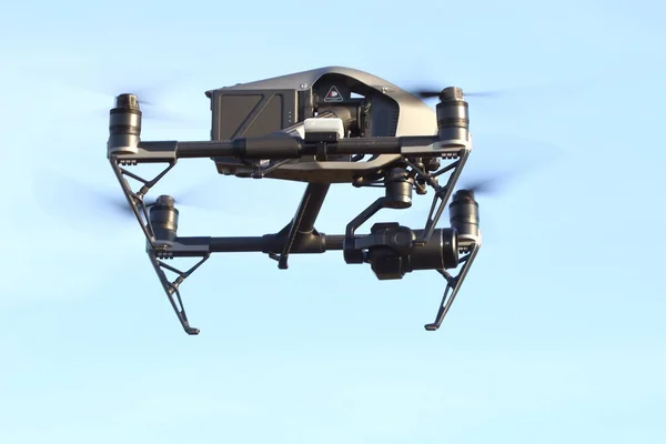 Flying Drone Camera Lens — Stock Photo, Image