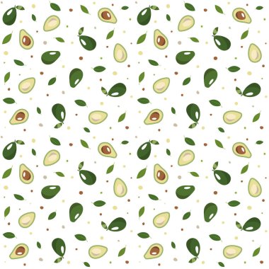 Kusursuz avokado deseni Avokado izi