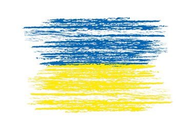 Ukrayna Bayrağı Ukrayna 'ya Savaş Tebeşirini Durdurması İçin Dualar Ediyorum
