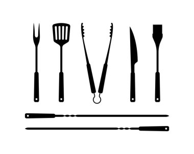 Barbekü Aletleri Izgara Aksesuarları Spatula Çatal Fırça Tıraş Şişleri Bıçak Şişleri Izgara Malzemeleri