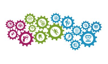 Futbol Konsepti Simgesi vektör tasarımı 