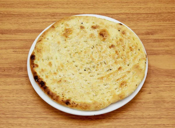 Roghni Naan Nan Nonne Roti Tandoori Chapati Pita Pain Servi — Photo