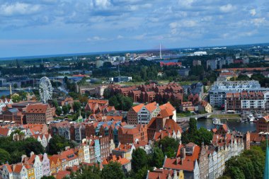 Gdansk, Polonya, 5.08.21 / Şehir manzaralı