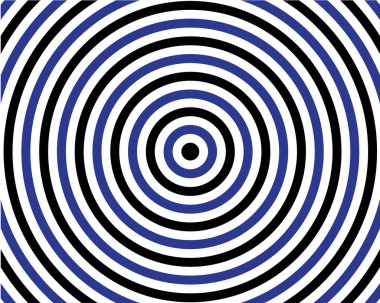 siyah ve mavi spiral arka plan optik yanılsama