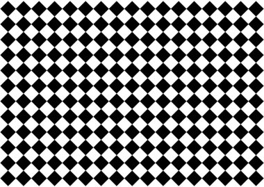 Siyah ve beyaz dikişsiz geometrik desen arkaplanı