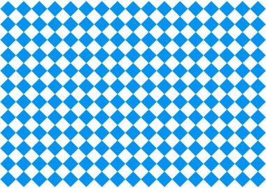 Mavi ve beyaz dikişsiz geometrik desen arkaplanı