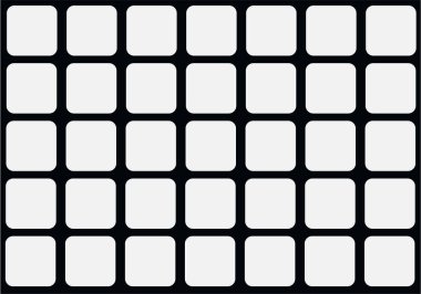 Beyaz küplerden oluşan soyut arkaplan