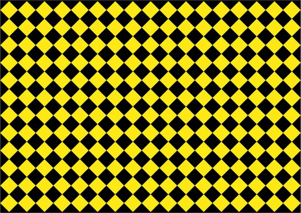 Чёрно Жёлтый Бесшовный Геометрический Фон — стоковый вектор