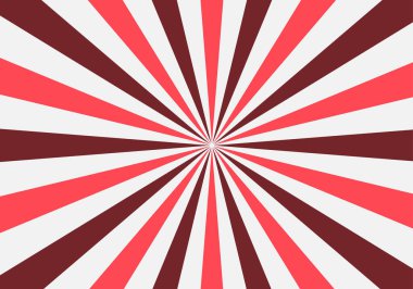 Işıklı kırmızı ve kahverengi güneş patlaması arka planı