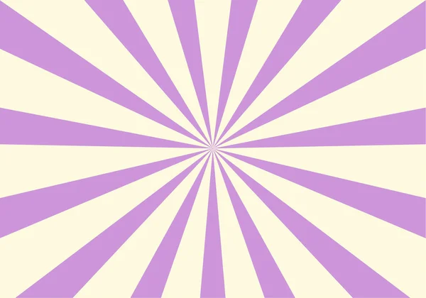 Purple Sunburst Background Rays — стоковый вектор