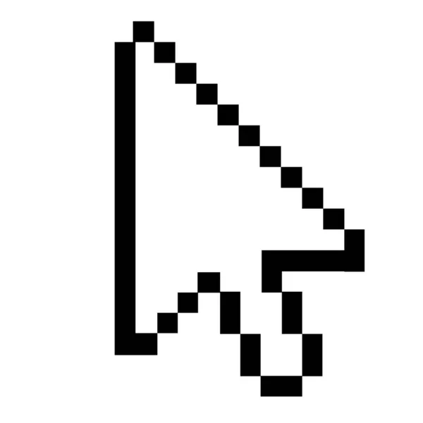 mouse arrow cursor vector illustration on the white background