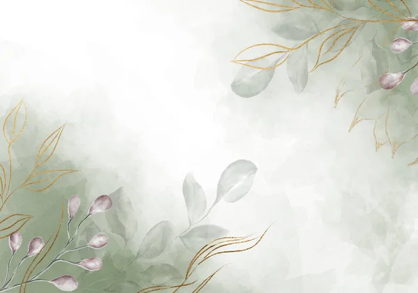 가오리의 식물학적 꽃무늬 파스텔 테두리 — 스톡 사진