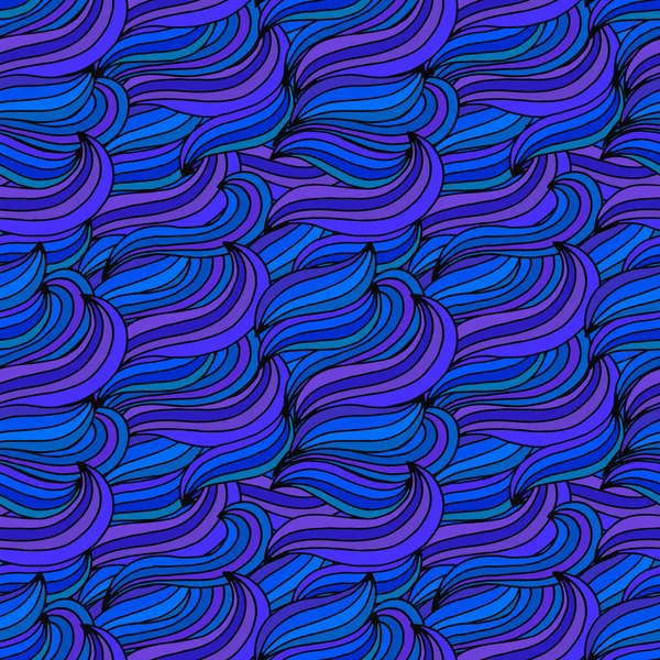 Seamless Repeating Ninety Floating Forms Style Pattern Vintage Retro Colors — Stock Photo, Image